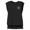 Women's Flowy Muscle Tee With Rolled Cuffs Thumbnail
