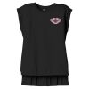 Women's Flowy Muscle Tee With Rolled Cuffs Thumbnail