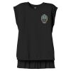Women's Flowy Muscle Tee With Rolled Cuffs Thumbnail