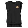 Women's Flowy Muscle Tee With Rolled Cuffs Thumbnail