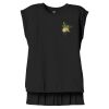 Women's Flowy Muscle Tee With Rolled Cuffs Thumbnail