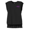 Women's Flowy Muscle Tee With Rolled Cuffs Thumbnail