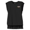 Women's Flowy Muscle Tee With Rolled Cuffs Thumbnail