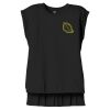 Women's Flowy Muscle Tee With Rolled Cuffs Thumbnail