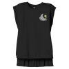 Women's Flowy Muscle Tee With Rolled Cuffs Thumbnail