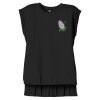 Women's Flowy Muscle Tee With Rolled Cuffs Thumbnail