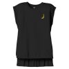 Women's Flowy Muscle Tee With Rolled Cuffs Thumbnail
