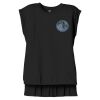 Women's Flowy Muscle Tee With Rolled Cuffs Thumbnail