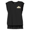 Women's Flowy Muscle Tee With Rolled Cuffs Thumbnail