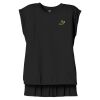 Women's Flowy Muscle Tee With Rolled Cuffs Thumbnail