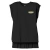 Women's Flowy Muscle Tee With Rolled Cuffs Thumbnail