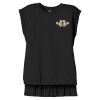 Women's Flowy Muscle Tee With Rolled Cuffs Thumbnail