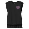 Women's Flowy Muscle Tee With Rolled Cuffs Thumbnail