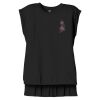 Women's Flowy Muscle Tee With Rolled Cuffs Thumbnail