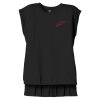 Women's Flowy Muscle Tee With Rolled Cuffs Thumbnail