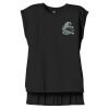 Women's Flowy Muscle Tee With Rolled Cuffs Thumbnail