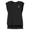 Women's Flowy Muscle Tee With Rolled Cuffs Thumbnail