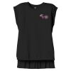 Women's Flowy Muscle Tee With Rolled Cuffs Thumbnail