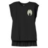 Women's Flowy Muscle Tee With Rolled Cuffs Thumbnail