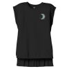 Women's Flowy Muscle Tee With Rolled Cuffs Thumbnail