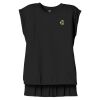 Women's Flowy Muscle Tee With Rolled Cuffs Thumbnail