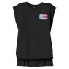 Women's Flowy Muscle Tee With Rolled Cuffs Thumbnail