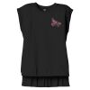 Women's Flowy Muscle Tee With Rolled Cuffs Thumbnail