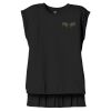 Women's Flowy Muscle Tee With Rolled Cuffs Thumbnail