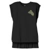 Women's Flowy Muscle Tee With Rolled Cuffs Thumbnail