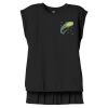 Women's Flowy Muscle Tee With Rolled Cuffs Thumbnail