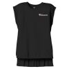 Women's Flowy Muscle Tee With Rolled Cuffs Thumbnail