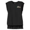 Women's Flowy Muscle Tee With Rolled Cuffs Thumbnail