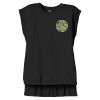 Women's Flowy Muscle Tee With Rolled Cuffs Thumbnail