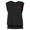 Women's Flowy Muscle Tee With Rolled Cuffs Thumbnail