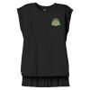 Women's Flowy Muscle Tee With Rolled Cuffs Thumbnail
