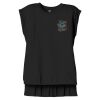 Women's Flowy Muscle Tee With Rolled Cuffs Thumbnail