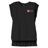 Women's Flowy Muscle Tee With Rolled Cuffs Thumbnail