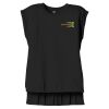 Women's Flowy Muscle Tee With Rolled Cuffs Thumbnail