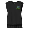 Women's Flowy Muscle Tee With Rolled Cuffs Thumbnail