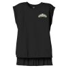 Women's Flowy Muscle Tee With Rolled Cuffs Thumbnail
