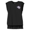 Women's Flowy Muscle Tee With Rolled Cuffs Thumbnail