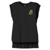 Women's Flowy Muscle Tee With Rolled Cuffs Thumbnail