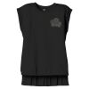 Women's Flowy Muscle Tee With Rolled Cuffs Thumbnail