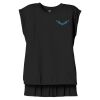 Women's Flowy Muscle Tee With Rolled Cuffs Thumbnail