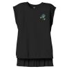 Women's Flowy Muscle Tee With Rolled Cuffs Thumbnail