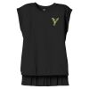 Women's Flowy Muscle Tee With Rolled Cuffs Thumbnail