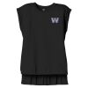Women's Flowy Muscle Tee With Rolled Cuffs Thumbnail