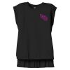 Women's Flowy Muscle Tee With Rolled Cuffs Thumbnail