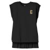 Women's Flowy Muscle Tee With Rolled Cuffs Thumbnail