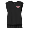 Women's Flowy Muscle Tee With Rolled Cuffs Thumbnail